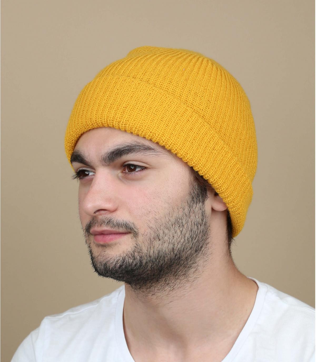 Mütze Revers senfgelb Brixton Heist beanie mustard Mütze Revers senfgelb Brixton Heist beanie mustard
